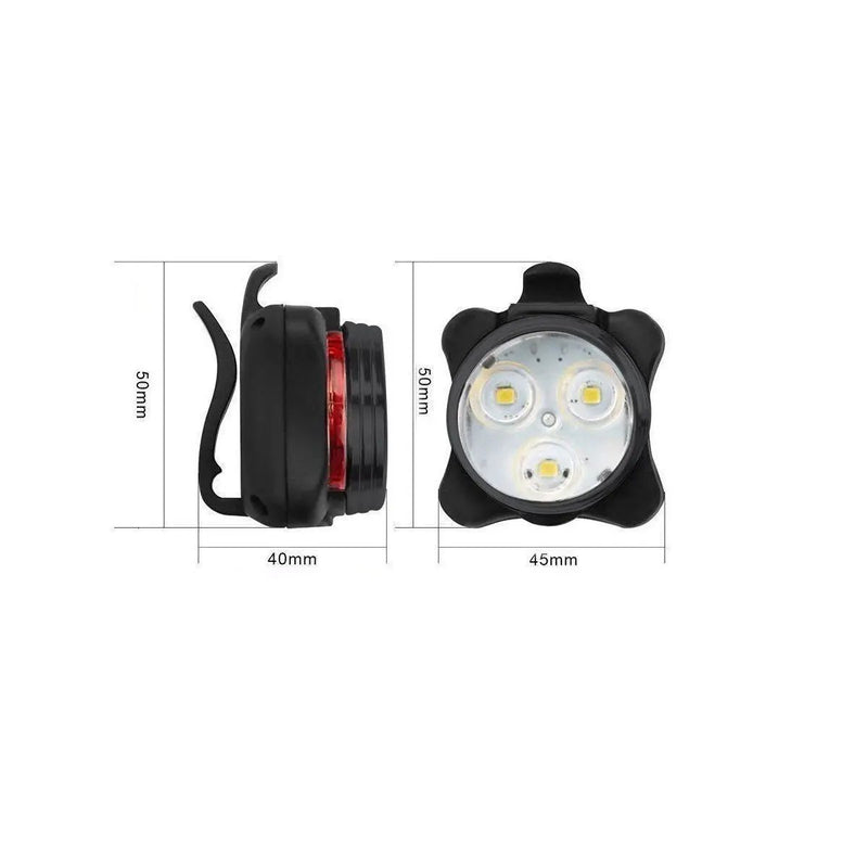Bicycle Bike Lights Front Rear Tail Light Lamp by salelink.co.nz