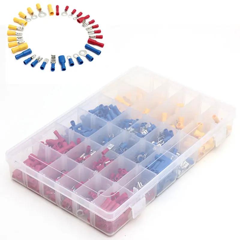 Electrical Wire Connector 720pcs Assorted Insulated Crimp Terminals Spade Set by salelink.co.nz