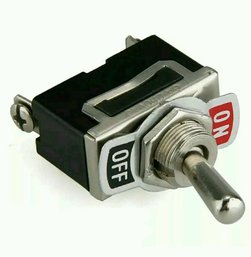 1 x 12V Heavy Duty Toggle Flick Switch ON/OFF Car Dash Light Metal SPST 12 Volt by salelink.co.nz