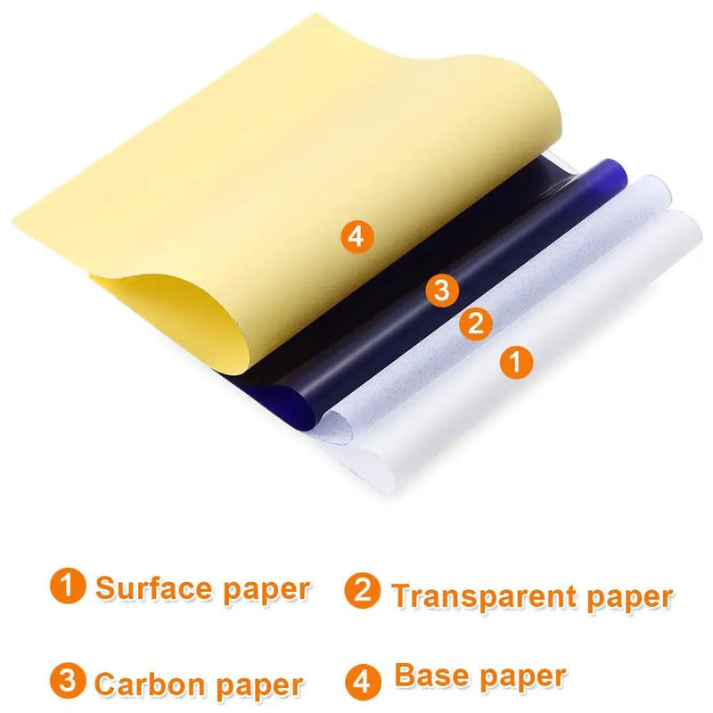 100x Tattoo Transfer Paper by salelink.co.nz