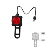 Bicycle Bike Lights Front Rear Tail Light Lamp by salelink.co.nz