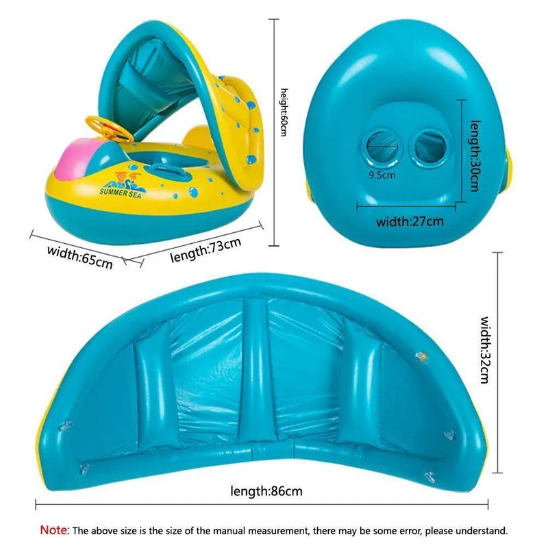 Baby Swimming Inflatable Ring Swim Pool Water Toys by salelink.co.nz