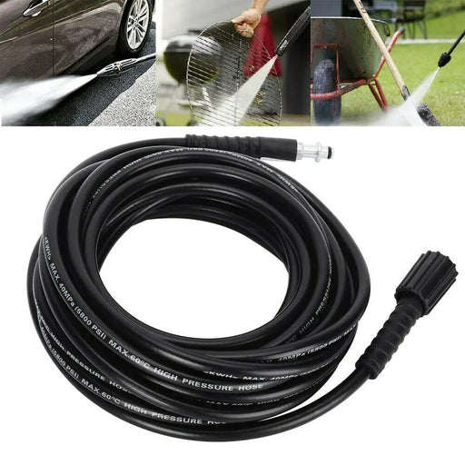 10M 5800PSI High Pressure Washer Hose M22 Connector Cleaning Replacement Pipe by salelink.co.nz