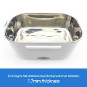 Portable Electric Heated Car Plug Heating Lunch Box Bento Food Warmer 12V by salelink.co.nz