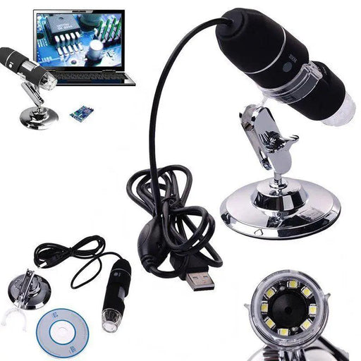 1000x 8-LED USB Digital Microscope Endoscope Magnifier Electronic Video Camera by salelink.co.nz