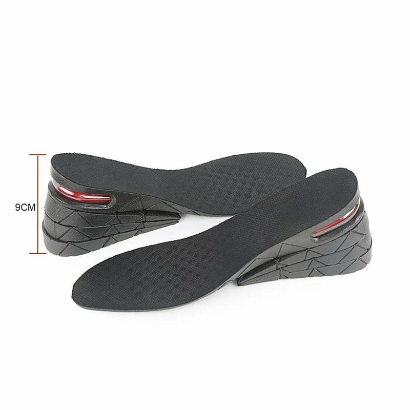 Four Layer 9CM Shoe Lift Height Increase Insoles Foam Pads Heel Insert Taller by salelink.co.nz