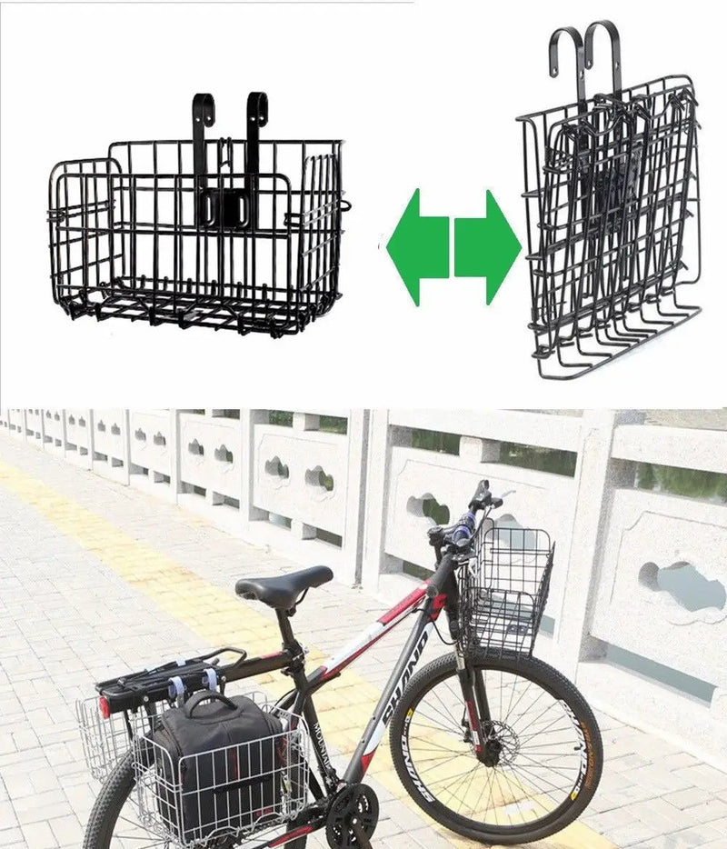 Foldable Bicycle Front Bike Basket by salelink.co.nz