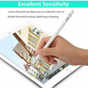 Digital Active Stylus Pen Pencil For Apple iPad Touchscreen Fine Tip 1.4mm New by salelink.co.nz