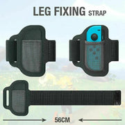 (NO GAME) For Nintendo Switch NS Adventure Fitness Ring Healthy Exercise Ring-Con&Leg Strap by salelink.co.nz