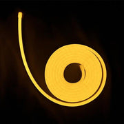 5M Yellow 12V Flex LED Strip Neon Rope Light Silicone by salelink.co.nz