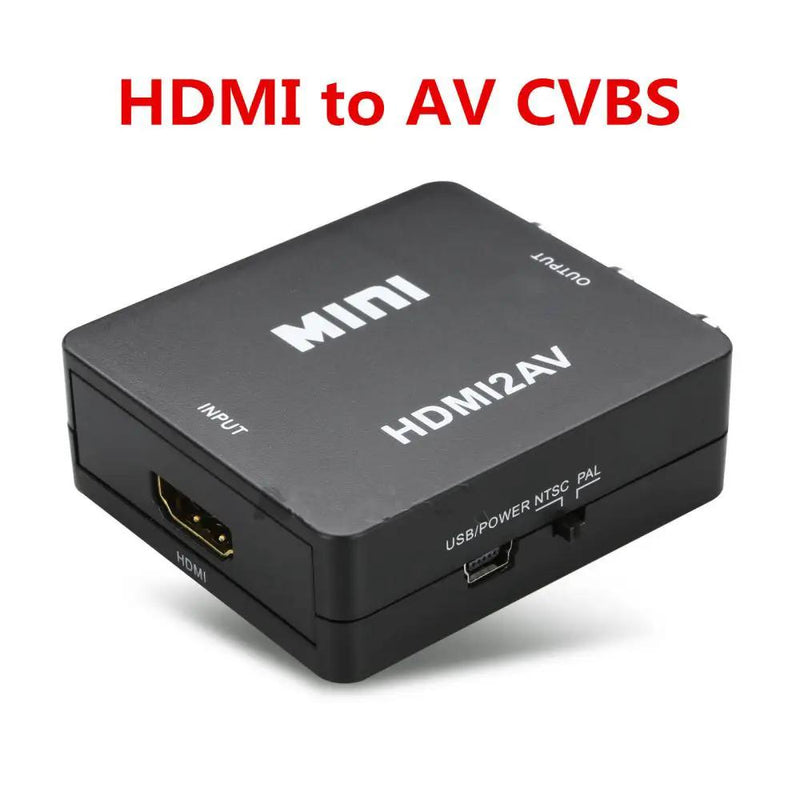 HDMI to RCA AV CVBS 3RCA Video Converter Adapter by salelink.co.nz
