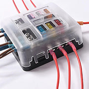 6-Way Blade Fuse Block Box Holder by salelink.co.nz