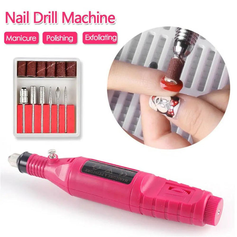Nail Dryer Lamp Electric Nail Drill Set by salelink.co.nz
