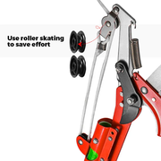 8M Detachable Pole Pruning Saw Tree Trimmer Shearing by salelink.co.nz