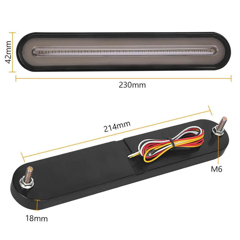 2x LED Tail Lights Trailer Stop Flowing Turn Signal Brake by salelink.co.nz