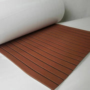 90x240cm EVA Foam Teak Sheet Boat Decking Faux Marine Floor Board by salelink.co.nz