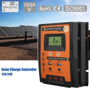 70A 12V 24V MPPT Solar Panel Charger Controller Battery Regulator by salelink.co.nz
