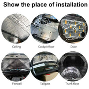 1M x 10M 5MM Car Mats Sound Deadener Heat Shield Insulation Noise Proofing Foam by salelink.co.nz