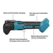 Cordless Oscillating Multi tool Variable Speed Blade Fits Makita 18V Battery by salelink.co.nz