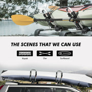 X-BULL Kayak Carrier Roof Rack Holder Folding Surfboard Watercraft Universal by salelink.co.nz