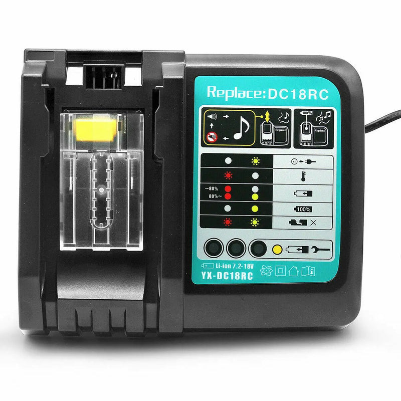 For Makita DC18RC 18V Battery Charger BL1850B BL1860B by salelink.co.nz