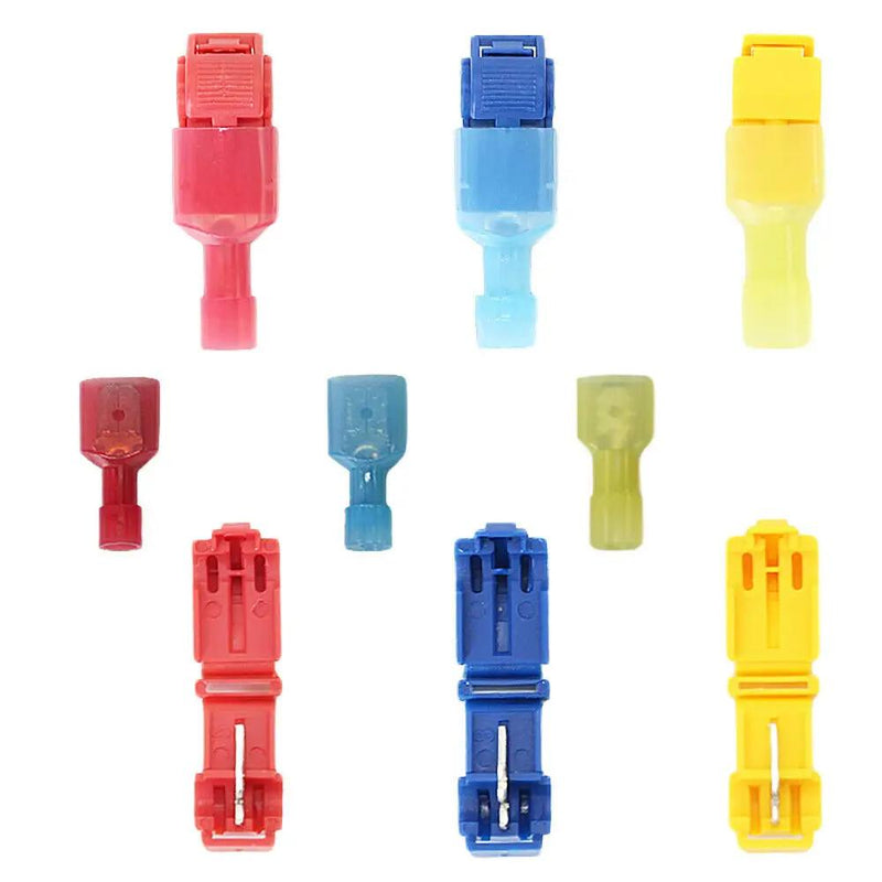 260PCS T-Tap Electrical Wire Crimp Terminals Quick Splice Cable Connectors Kit by salelink.co.nz