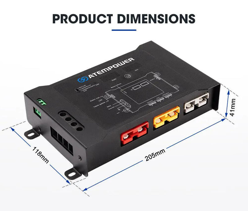 ATEM POWER Smart Hub Dual Battery System Fit DC to DC Chargers by salelink.co.nz