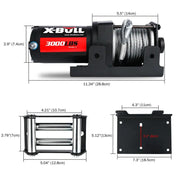 X-BULL Electric Winch 3000LBs by salelink.co.nz