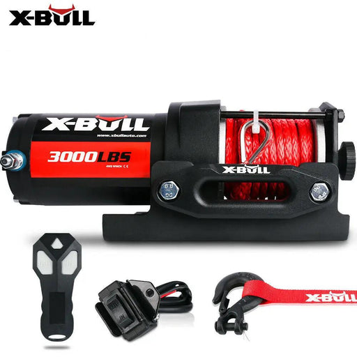 X-Bull Electric Winch 3000LBS by salelink.co.nz
