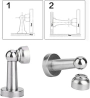 Stainless Steel Strong Magnetic Door Stop Stopper by salelink.co.nz