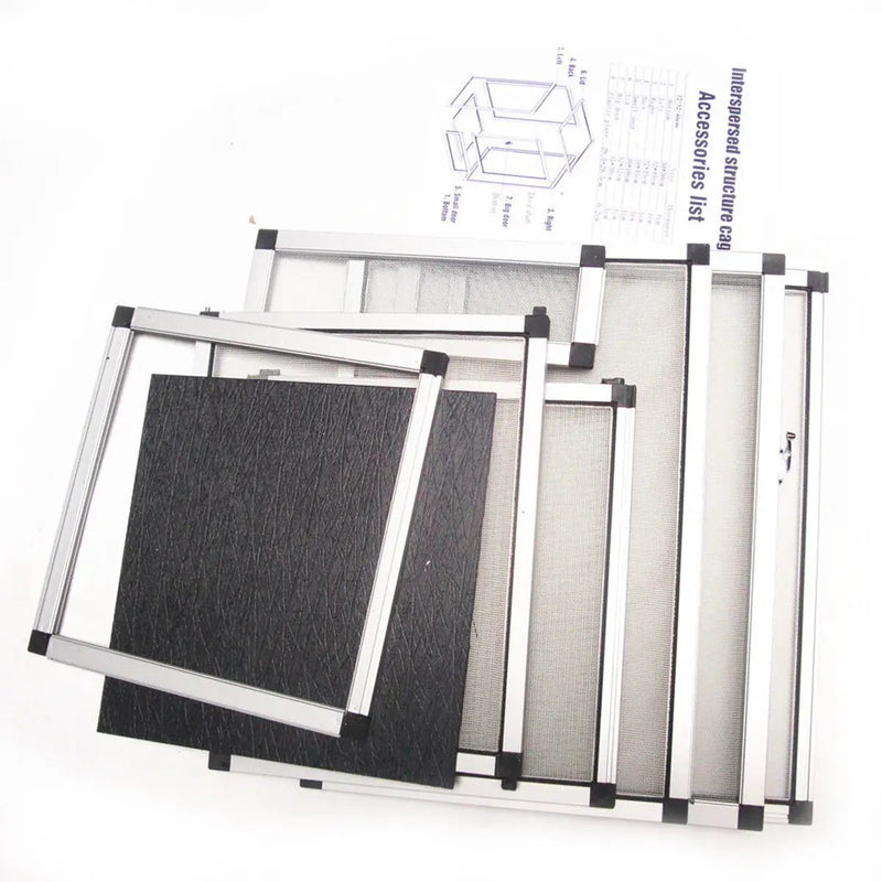 50x50x100cm Reptile Enclosure Mesh Tank by salelink.co.nz