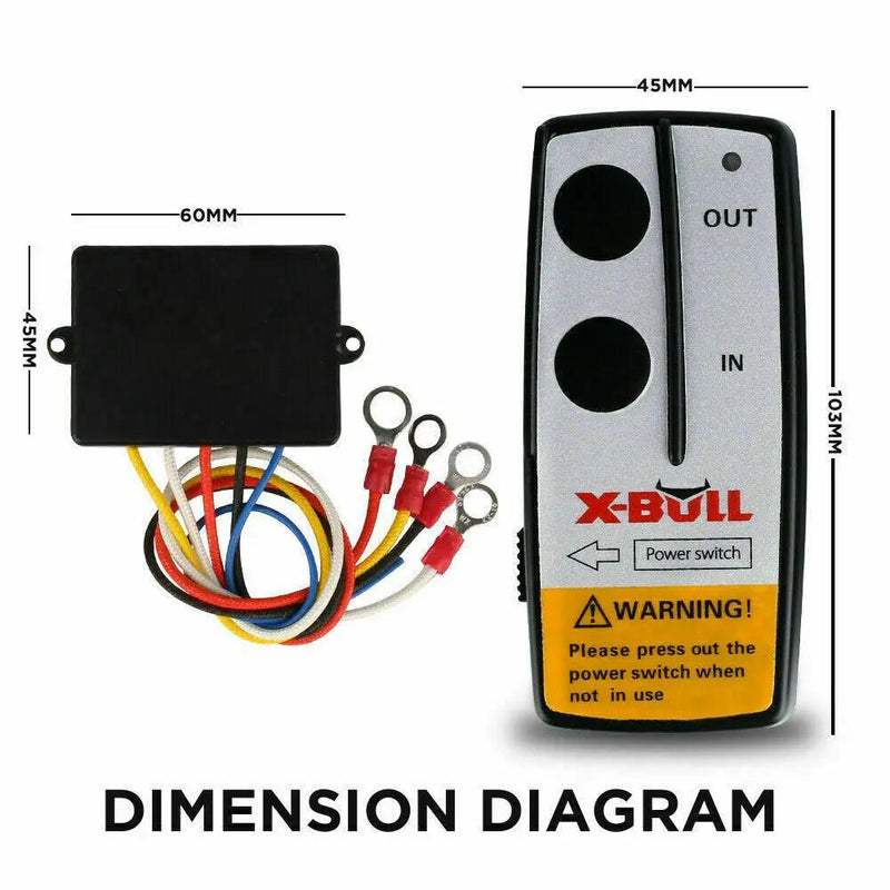 X-BULL Wireless Winch Remote Control by salelink.co.nz