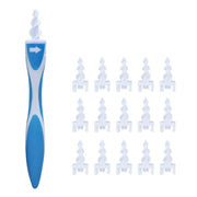 Ear Wax Swab Remover Cleaner Q-Grips Tool Ear Pick Handle 16 Tips Removal by salelink.co.nz