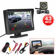 4.3" Monitor Car Reverse Camera Kit Rear View by salelink.co.nz