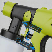 Paint Sprayer HVLP Spray Paint Gun fits Ryobi 18V Battery by salelink.co.nz