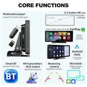 Apple Carplay Android Car Stereo Bluetooth Player by salelink.co.nz
