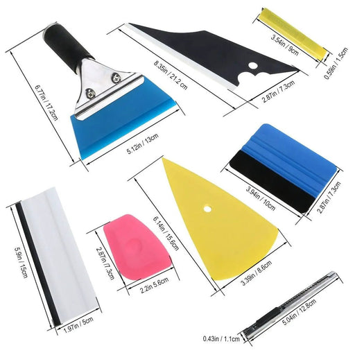 Car Window Tint Tools Kit Scraper Film Tinting Installation by salelink.co.nz