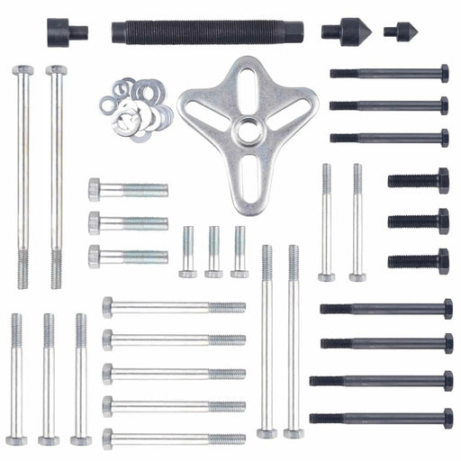 46pcs Bearing Puller Harmonic Balancer Steering Wheel Removal Kit by salelink.co.nz