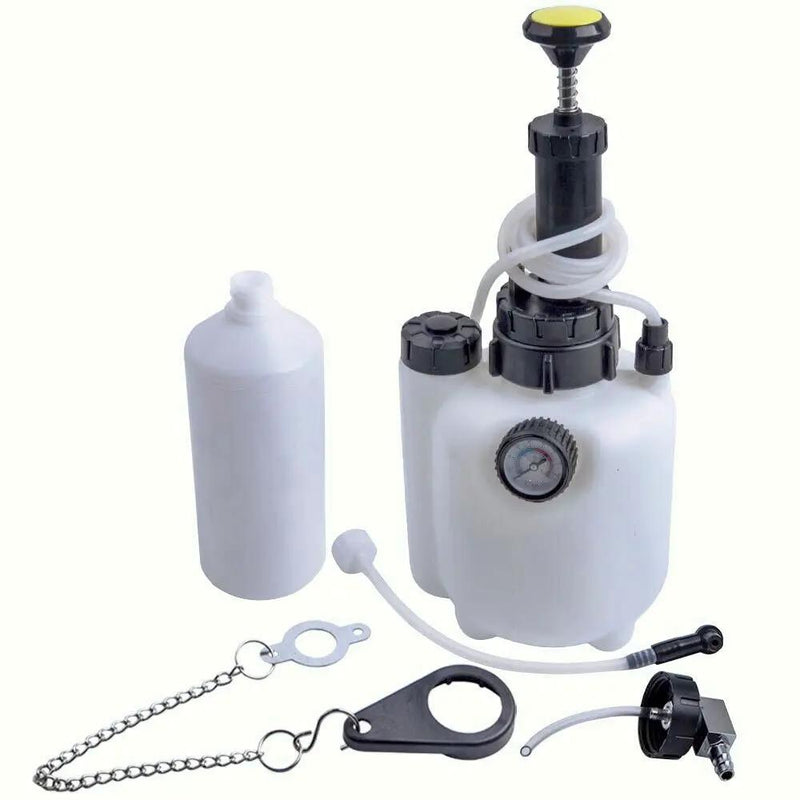 3L Manual Pressure Brake Clutch Bleeding System Tool Fluid Bleeder Kit hand pump by salelink.co.nz