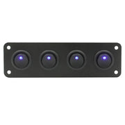 4 Gang Toggle Switch Panel Caravan Car 12v by salelink.co.nz