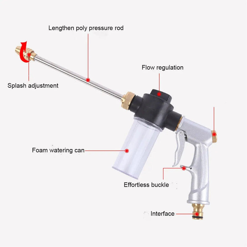 High Pressure Car Wash Foam Gun Washer Cleaner Lance Cannon Sprayer Bottle Kits by salelink.co.nz