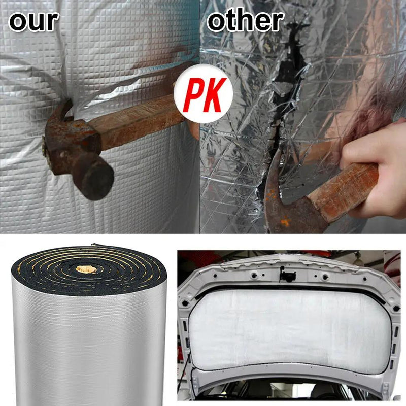 1M x 10M 5MM Car Mats Sound Deadener Heat Shield Insulation Noise Proofing Foam by salelink.co.nz