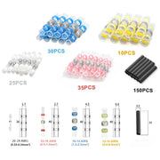 250pcs Waterproof Solder Seal Sleeve Heat Shrink Butt Wire Connectors Terminals by salelink.co.nz