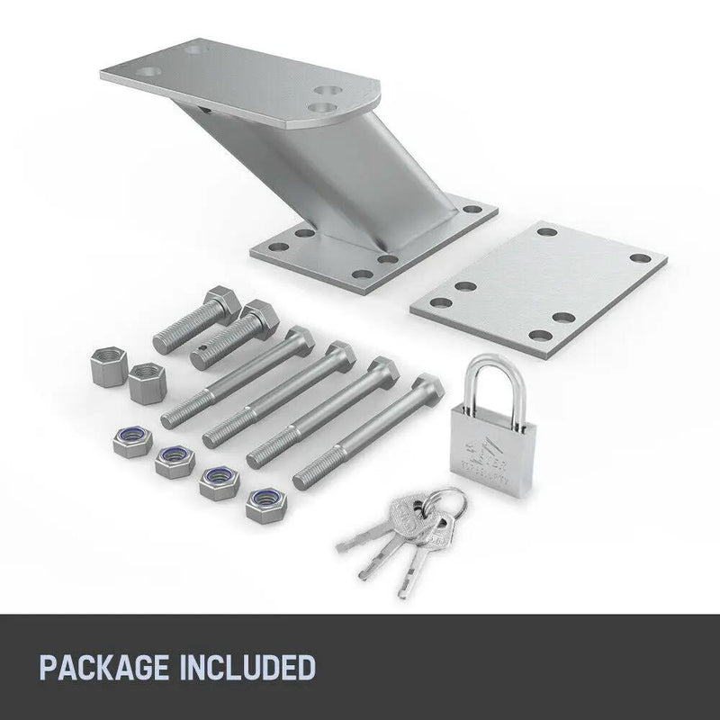 Spare Wheel Carrier Bracket Tyre Holder For Trailer Caravan Boat by salelink.co.nz