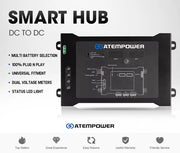 ATEM POWER Smart Hub Dual Battery System Fit DC to DC Chargers by salelink.co.nz