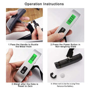 50kg/10g Travel Luggage Scale by salelink.co.nz