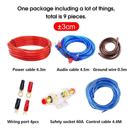 1500w Car Amplifier Wiring Kit by salelink.co.nz