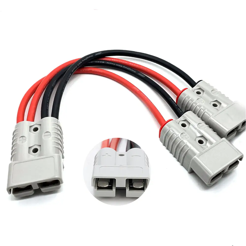 50 Amp Anderson Plug Connector Double Y Adaptor 6mm Automotive Cable by salelink.co.nz