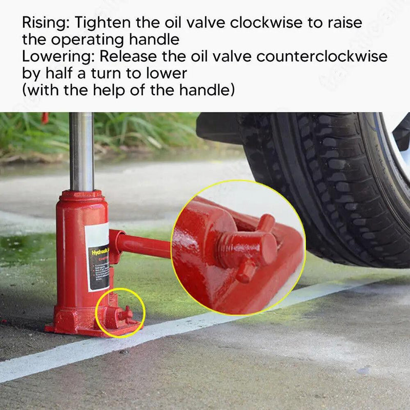 10 Ton Hydraulic Bottle Jack by salelink.co.nz