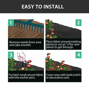 Weedmat - 2M x 30M Weed Control Mat by salelink.co.nz